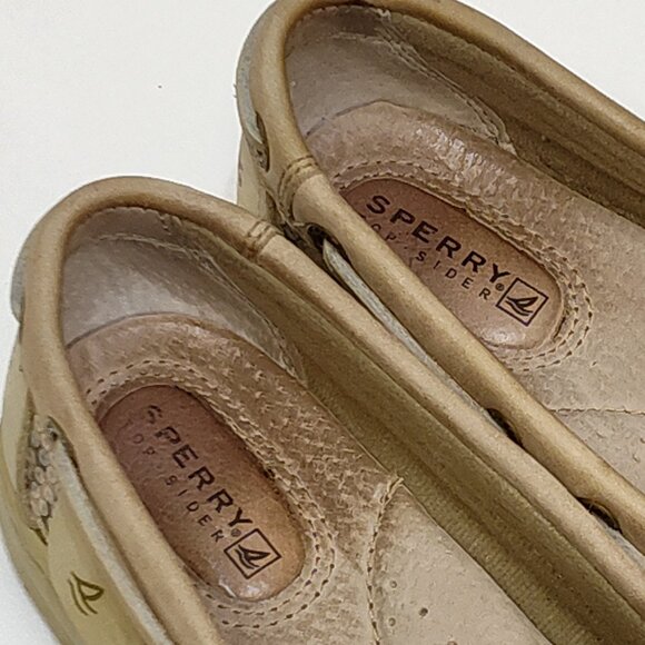 Sperry Top-Sider Angelfish 5.5M Boat Shoes Loafers Leather Upper Leopard Print - Picture 10 of 10